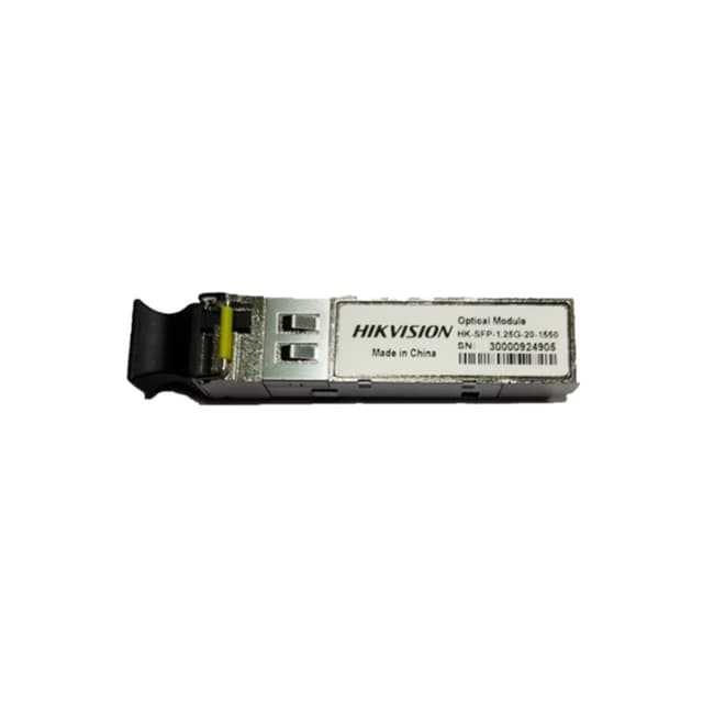 SFP модуль, Hikvision, HK-SFP-1.25G-20-1550, Интерфейс: 1SFP 1250Мбит/с / Optical 1LC 1250Мбит/с, Расстояние: 0~20км, Duplex