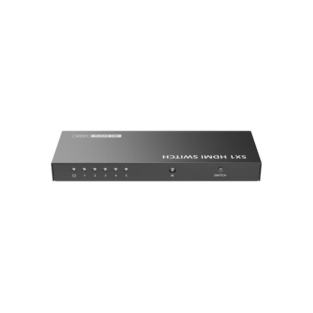 Переключатель HDMI, Lenkeng, LKV501HDR-V3.0, (4Kx2K@60Hz, 5x1)