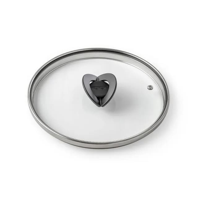 Крышка, Tefal, Butterfly 4199724, 24см, Жаропрочное стекло, 24 см, Нержавеющая сталь