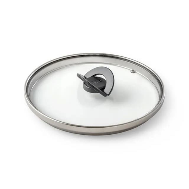 Крышка, Tefal, Butterfly 4199724, 24см, Жаропрочное стекло, 24 см, Нержавеющая сталь