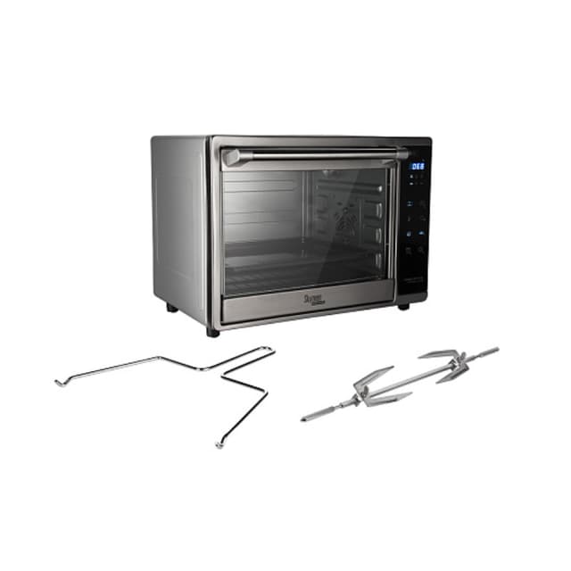 Электрическая печь, Redmond, SkyOven RO-5706S, Объем камеры 35л, 16 программ, Температура приготовления 40–230°C, Гриль, Конвекция, Дистанционное управление, Длина электрошнура 1м, Стальной