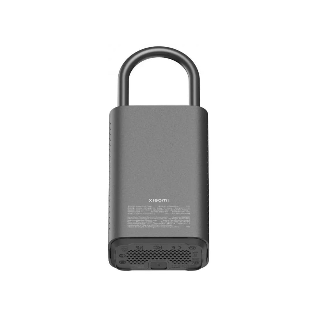 Автомобильный компрессор, Xiaomi, Portable Electric Air Compressor 2 Pro, BHR9099GL/MJCQB07PQW, 0,2–10,3 bar, Рабочая температура от -10°C до 45°C, Номинальная емкость 2500 мАч, Номинальная мощность 27 Втч, Время зарядки около 3,5 часов, 152 x 100 x 63 мм, Черный