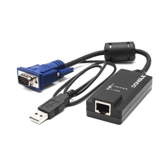 KVM кабель-преобразователь, SHIP, Dongle, 0.3 м, Чёрный