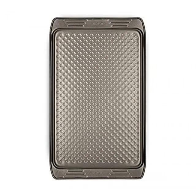 Форма для запекания, Tefal, Easy Grip J1627314, 24х35см, Углеродная сталь, Серый металлический