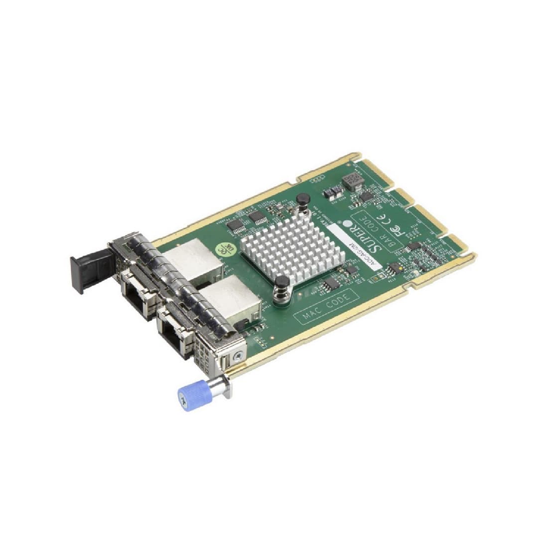Сетевая карта, Supermicro, AOC-AG-I2M-O, 2-Port, 1 Gigabit (1GbE), OCP 3.0, i350-AM2