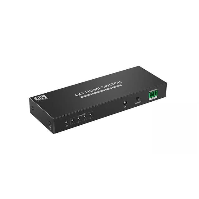 Переключатель HDMI, Lenkeng, LKV841, (8K@60Hz, 4x1)