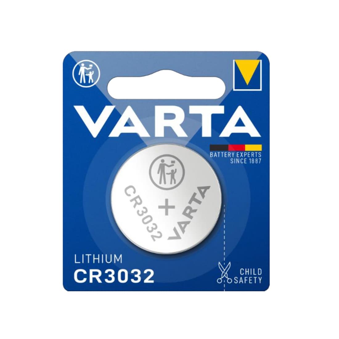 Батарейка, VARTA , CR3032-BP1, Lithium Battery, CR3032, 3V, 540 mAh, 1 шт.