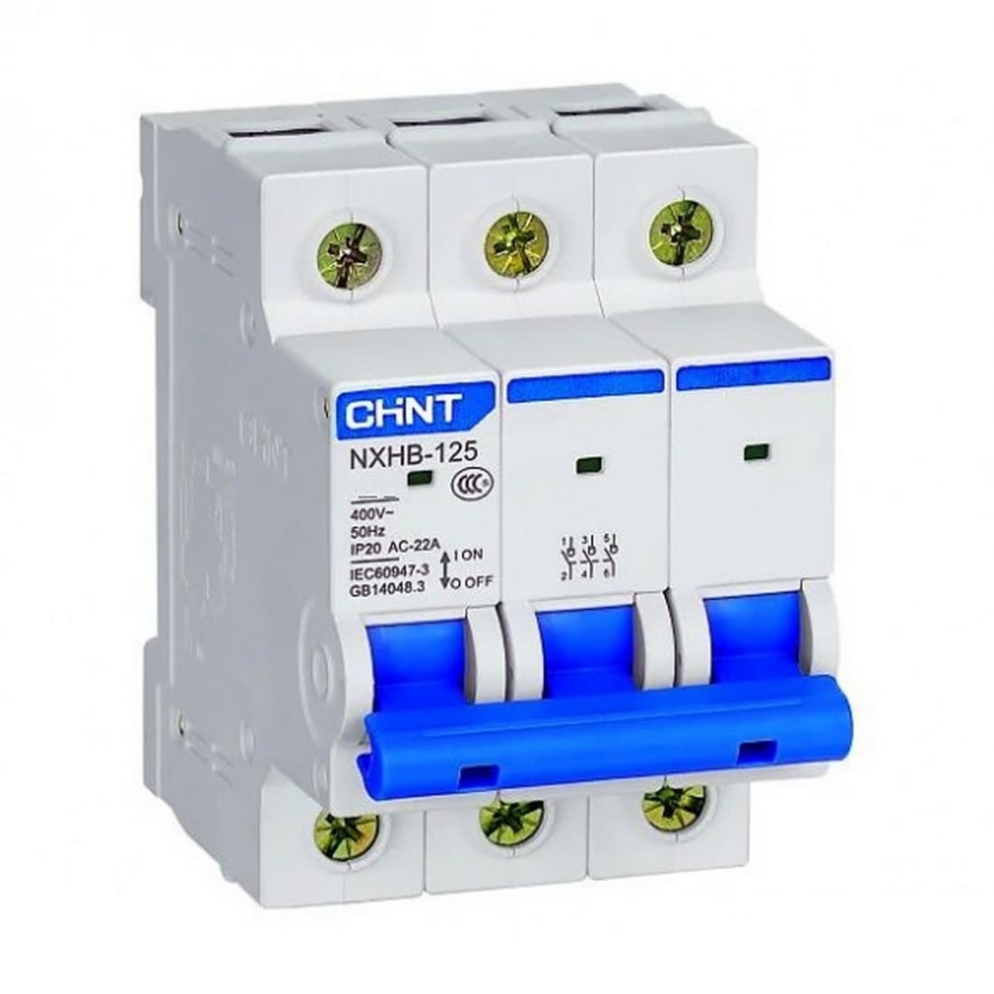 Выключатель нагрузки, CHINT, NXHB-125, 3P 63A 193183