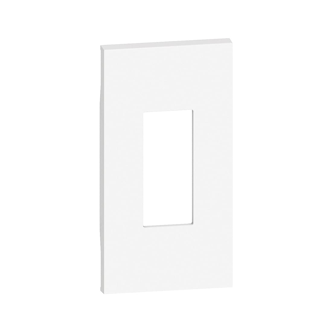 Лицевая панель, Bticino, KW07M2, Living Now для тел. и комп. розеток 2 модуля белый