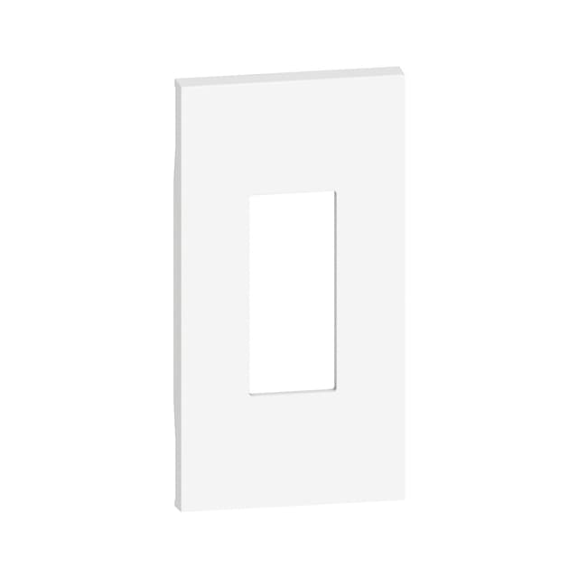 Лицевая панель, Bticino, KW07M2, Living Now для тел. и комп. розеток 2 модуля белый