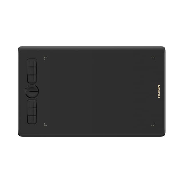 Графический планшет, Huion, H580X, Цифровая ручка:PW100, Технология пера:Пассивный электромагнитный резонанс (перо без батареи), Разрешение пера:5080 LPI, Чувствительность к давлению:8192уровня, Поддержка наклона:±60°, Чувствительная высота:10mm, Report Rate:220PPS, Точность:±0.3mm, Клавиш:8, Черный