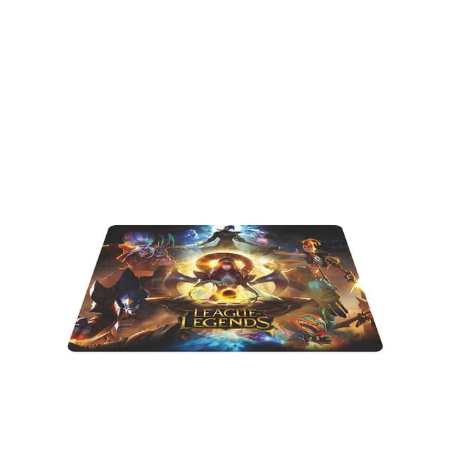 Коврик для компьютерной мыши, XG, League Legends(Small), 260 x 210 x 2mm, Резиновая основа, Тканевая поверхность, Склеивание, Гладкая поверхность, Чёрный