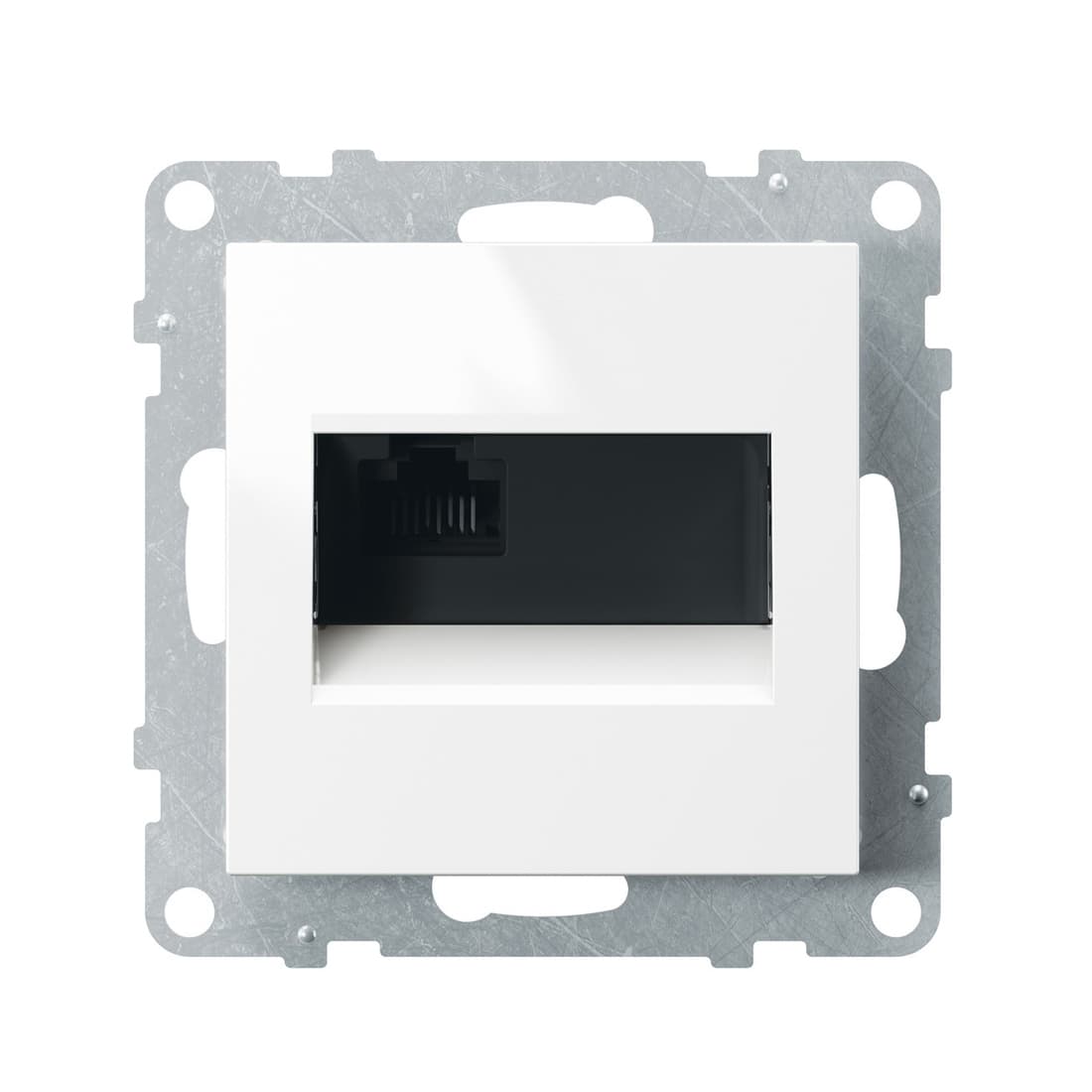 Информационная розетка одинарная, Legrand Suno, 721152, RJ45 Кат.6e UTP Белый