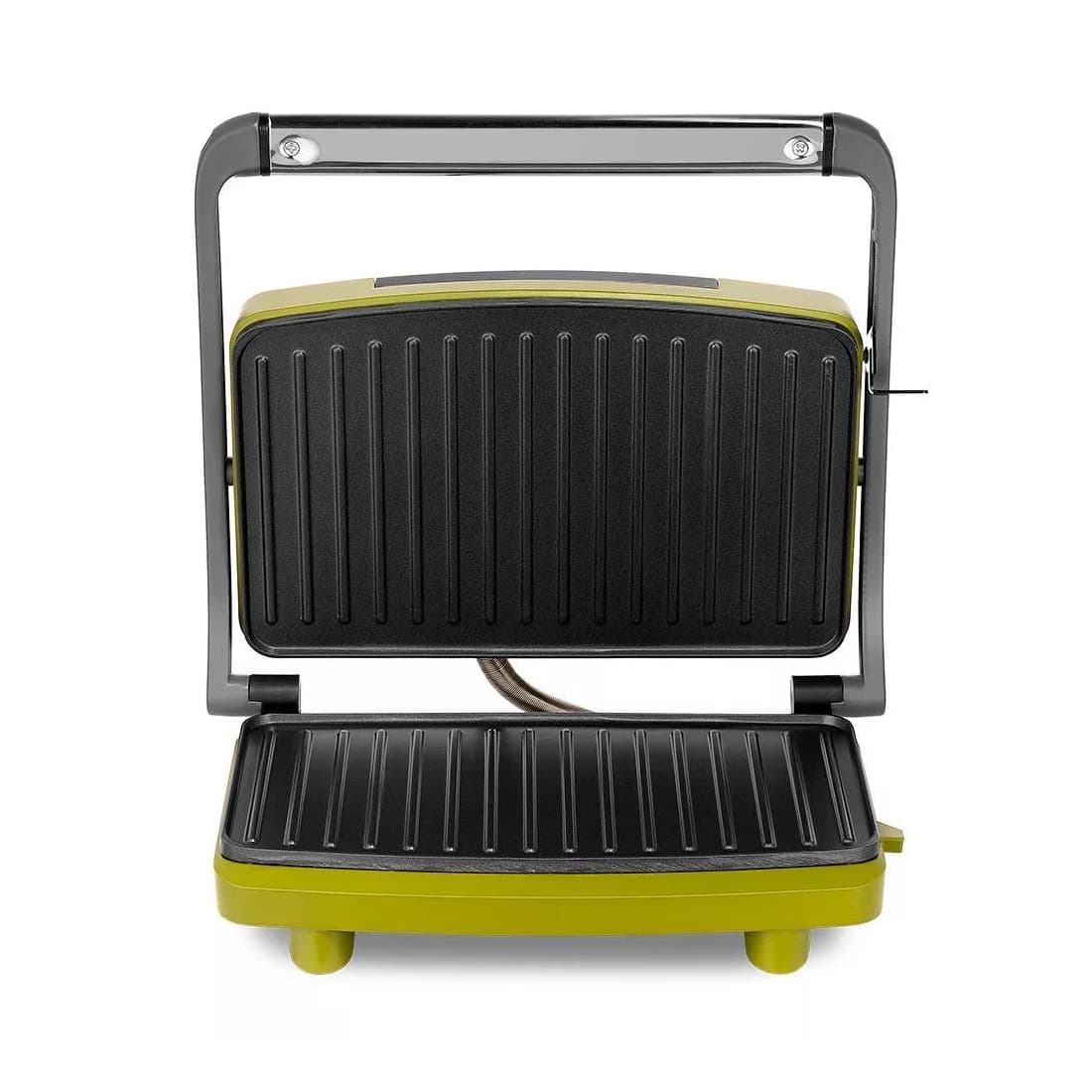 Бутербродница, Kitfort, КТ-3626, Мощность 750 Вт, Индикация работы, Антипригарное покрытие, Цвет зеленый