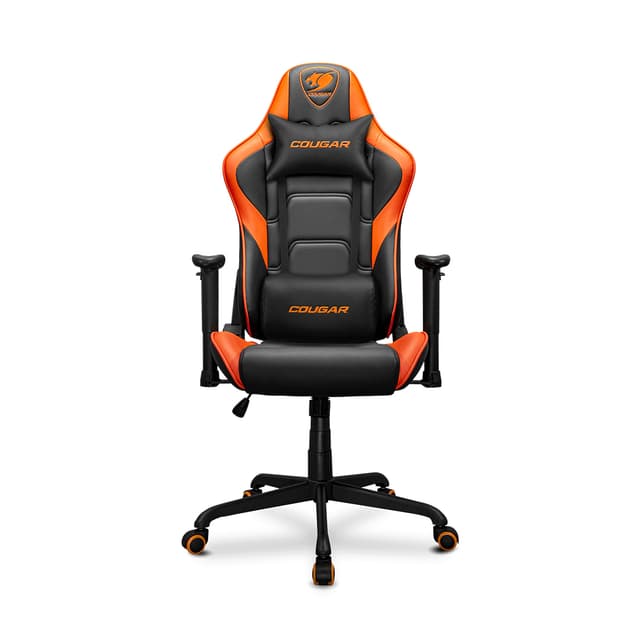 Игровое компьютерное кресло, Cougar, Armor Elite, Искусственная кожа PU AIR, (Ш)54,5*(Г)49*(В)126(133) см, Чёрно-Оранжевый