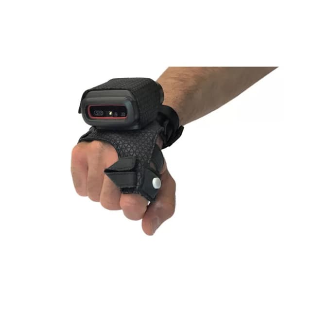 Сканер штрих-кода, Honeywell, 8680I502-2, наручный, 1D/2D, Wi-Fi, с аккумулятором, кольцо для запуска с креплением на липучке, черный