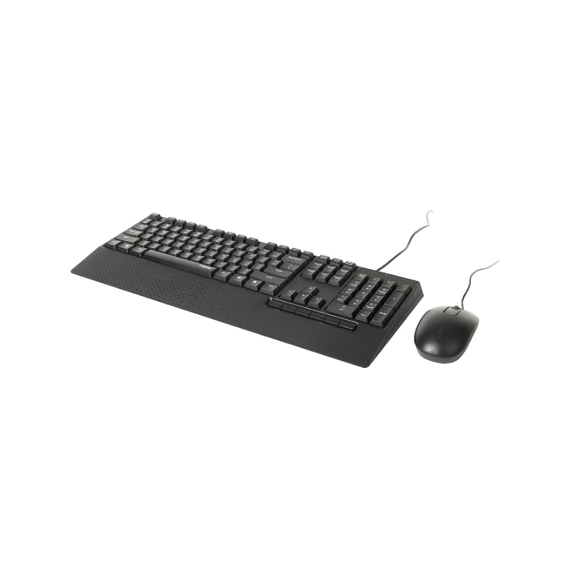 Комплект Клавиатура + Мышь, Rapoo, NX2000, USB, Кол-во стандартных клавиш 104, 1600 dpi, Длина кабеля 1,5 метра, Анг/Рус/Каз, Чёрный