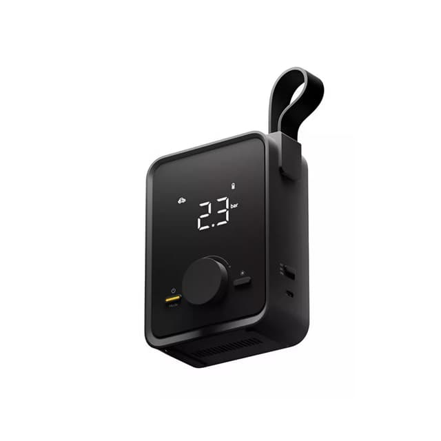 Автомобильный компрессор, HOTO, QWCQB003, Air pump pro, Черный