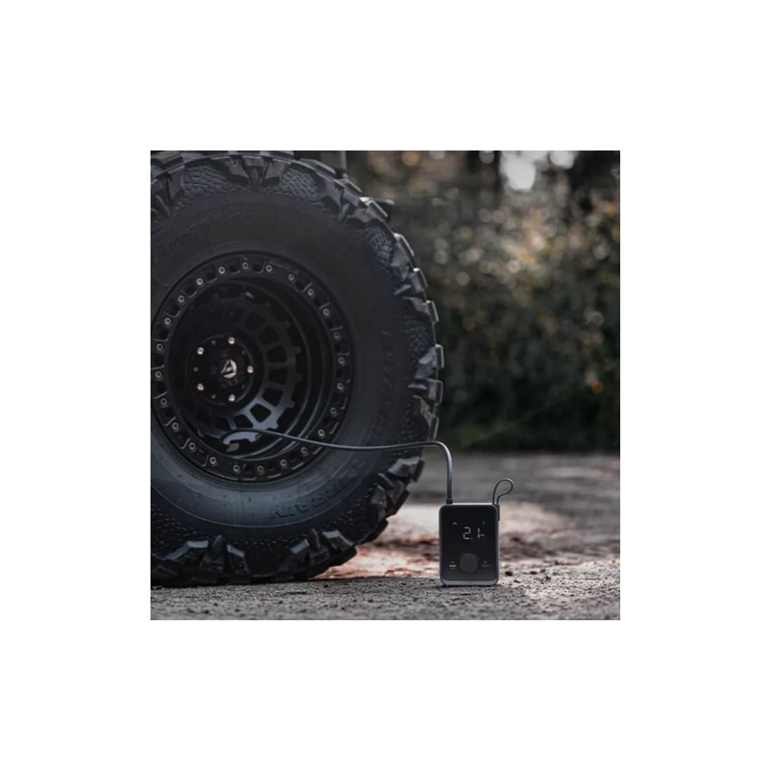 Автомобильный компрессор, HOTO, QWCQB003, Air pump pro, Черный