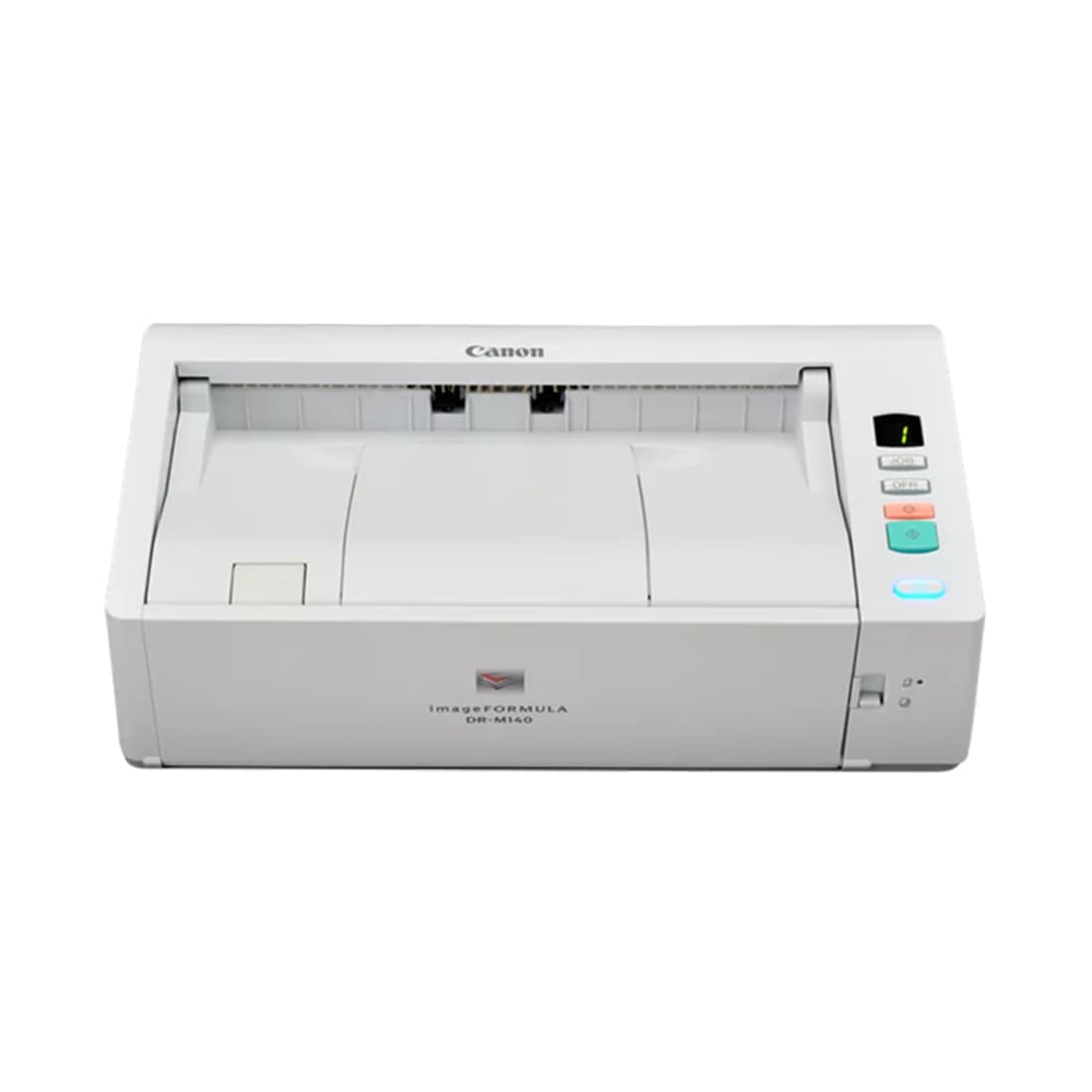 Протяжный сканер, Canon, imageFORMULA DR-M140 II, 6050C003, 600 x 600 DPI, USB2.0, 80 листов, 40 стр/мин, 20-209 г/кв.м, длина 356 мм, Вес:2,6 кг