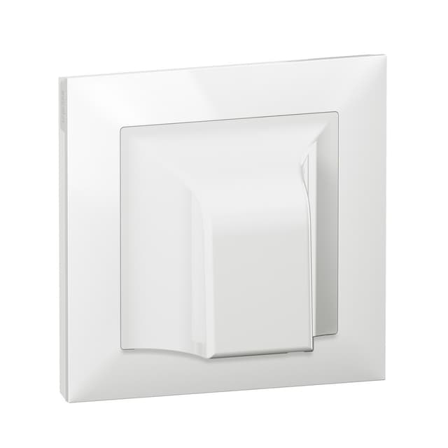 Вывод кабеля, Suno, 721142, IP21 с лицевой панелью без клемм Белый