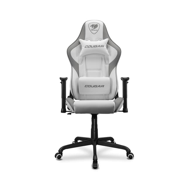 Игровое компьютерное кресло, Cougar, Armor Elite White, Искусственная кожа PU AIR, (Ш)54,5*(Г)49*(В)126(133) см, Чёрно-Белый