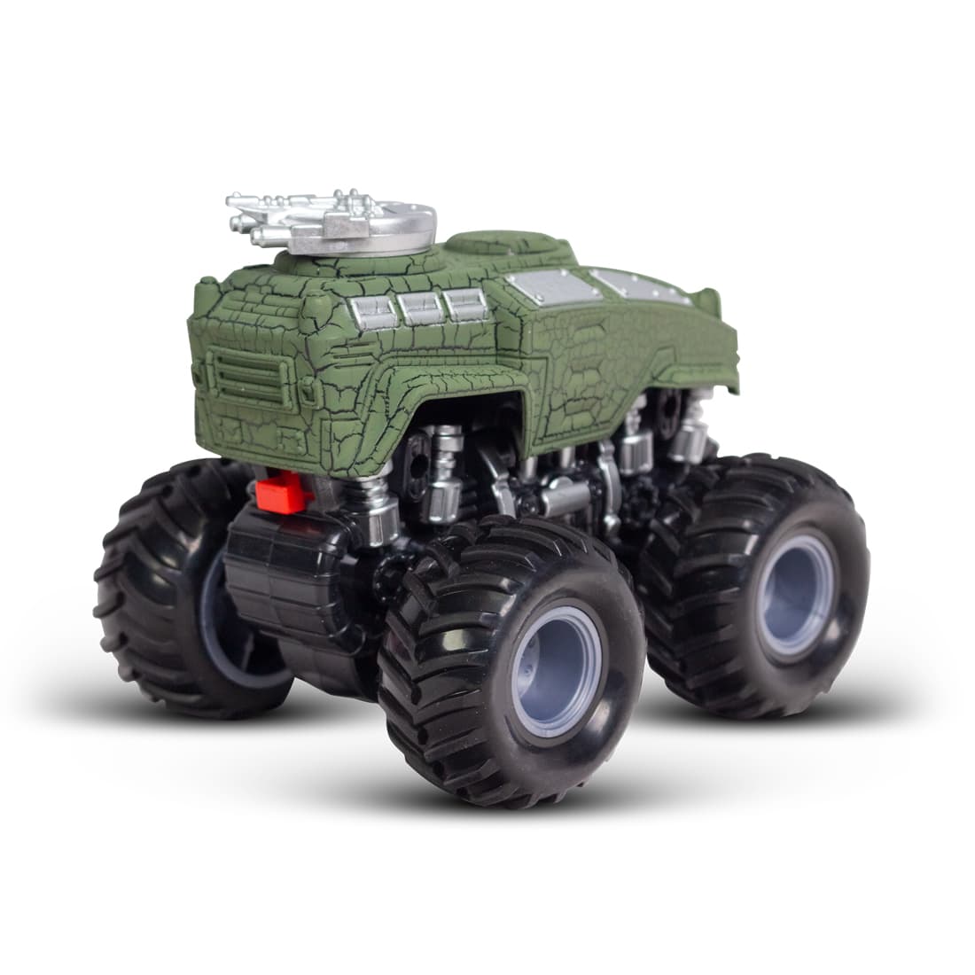 Инерционный внедорожник 12см, X Game kids, X7657, Серия OFF-ROAD, Открытая упаковка, Зеленый кузов, Цветная русифицированная коробка