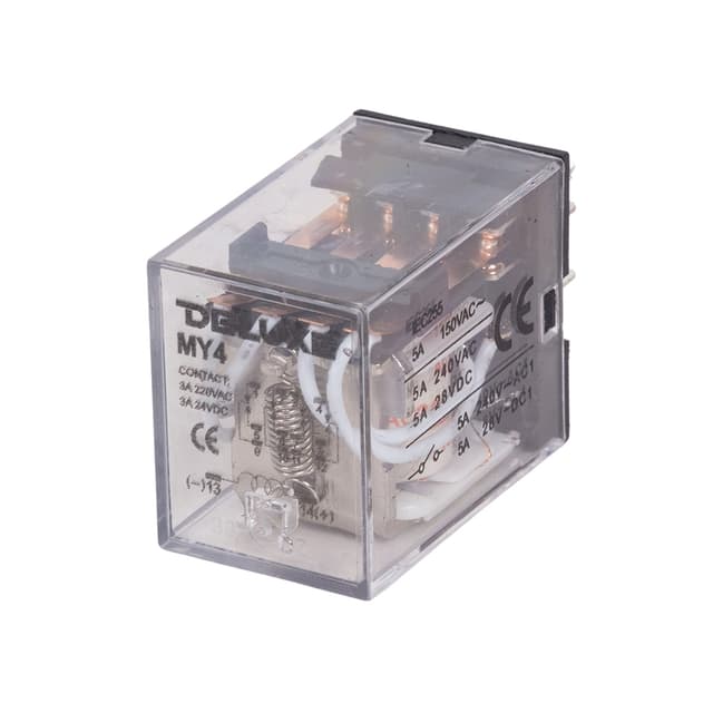 Реле промежуточное, Deluxe, MY4 24V AC