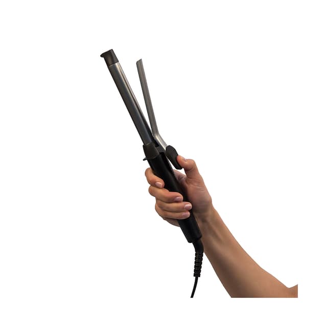 Плойка, Remington, CI5519, Диаметр щипцов 19 мм, Температурп нагрева 140-210 °С, 8 режимов, Время нагрева 30 сек, Керамическое покрытие, Автоотключение, Длина шнура 1.8м, Мощность 32 Вт, Черный