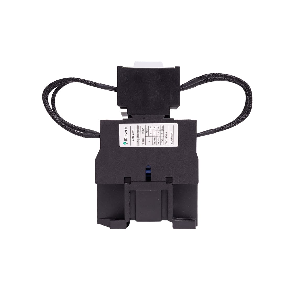 Контактор КРМ, iPower, CJ19-32A, 15кВАр 1НО+1НЗ 230В