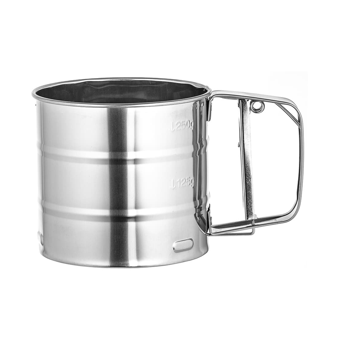 Кружка-сито, LARA, LR07-40, Механическое, Нержавеющая сталь, Мойка ручная/в посудомоечной машине, Стальной