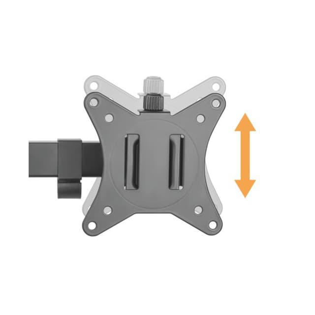 Настольный кронштейн для 4-х мониторов, XG, MG-1732Q, 17"-32", Нагрузка 4х9 кг., Наклон +/- 45°, Поворот +/- 90°, Вращение монитора +/- 180°, VESA 75x75,100x100