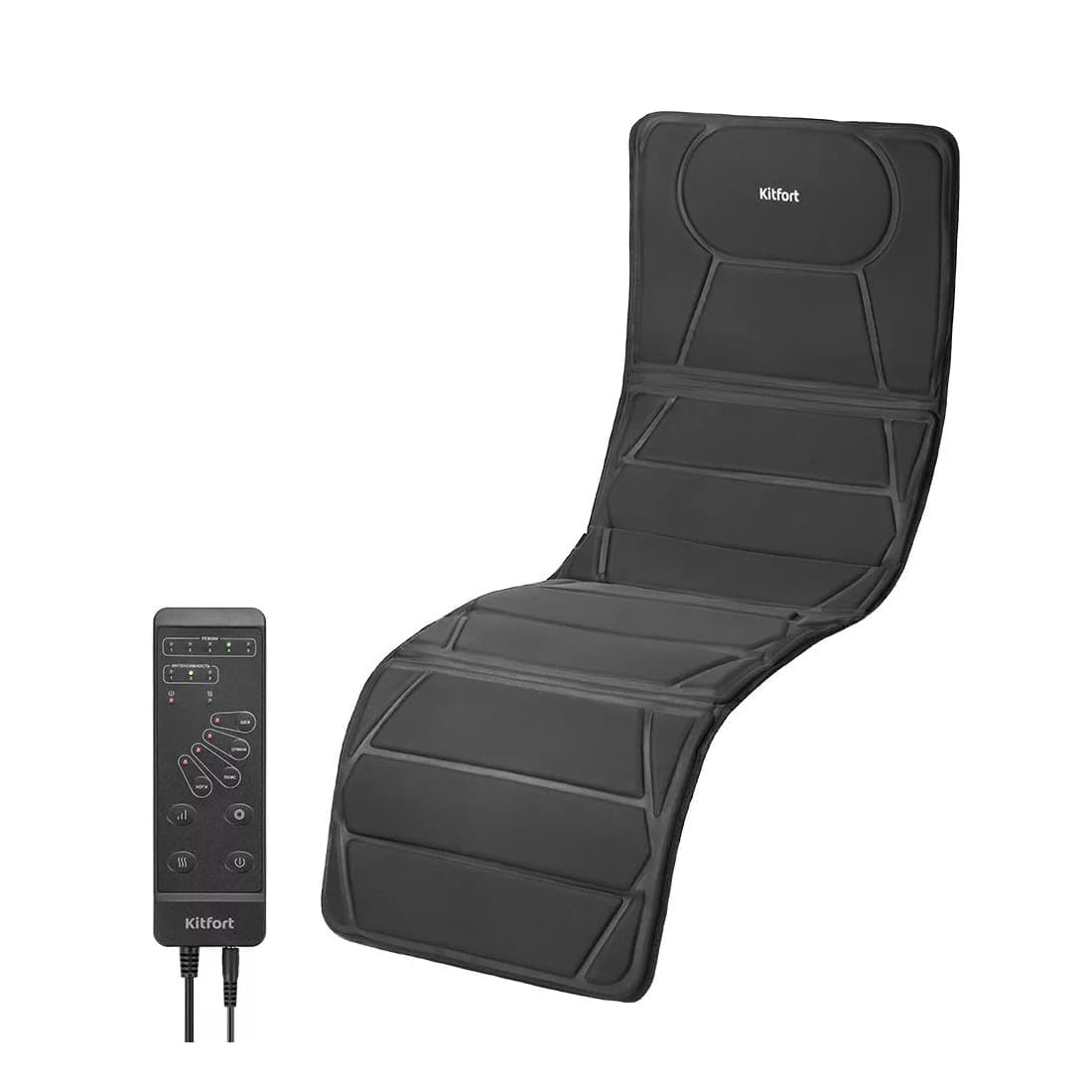 Массажер, Kitfort, КТ-2932, Мощность 14,4 Вт, 5 режимов работы, Пульт, Компактный, Цвет ченый