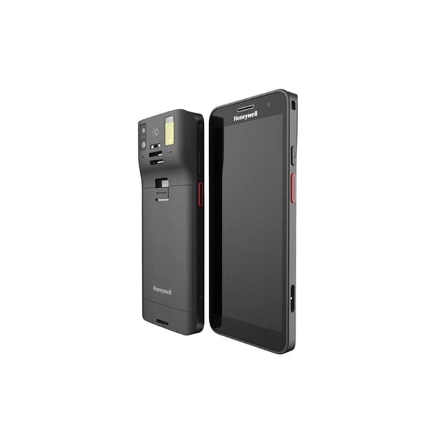 Терминал сбора данных, Honeywell, CT37-X1N-58S10DG, 6", сенсорный, Nano и eSIM, GMS, 5G, Wi-Fi 6E, 8 ГБ ОЗУ, 128 ГБ ПЗУ, FlexRange, фронтальная и тыловая камера, увеличенная батарея, IP65/68, чёрный