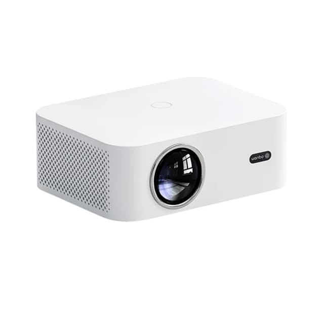 Проектор портативный, Wanbo, X2 Max, LCD, 1080p, 450 ANSI lm, 2000:1, Android 9.0, 1G+8G, 20000 часов, Wi-Fi, Bluetooth 5.0, HDMI*2, USB*1, 3.5mm*1, DC*1, 5W*2, белый
