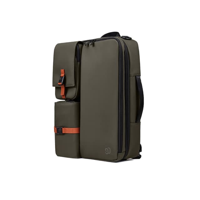 Рюкзак, NINETYGO, 3 in 1 Delachable Backpack, 6941413235518, 3 в 1, 30*13,5*42см, Зеленый