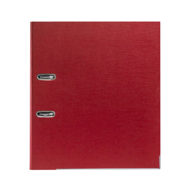 Папка-регистратор с арочным механизмом, Deluxe, Office 3-RD24 (3" RED), А4, 70 мм, 1200 мкм. (2 мм.), PVC/PVC, Разборная, красный