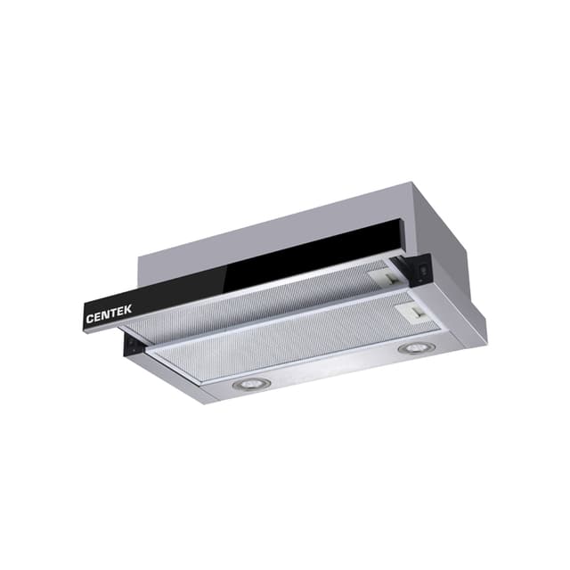 Вытяжка, Centek, СТ-1840-50 SS, Ширина 50см, Слайдер, 600 м3/час, 67W, Диаметр 150мм, Сталь