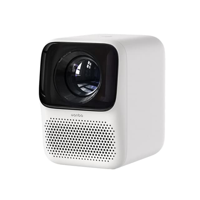 Проектор портативный, Wanbo, NEW T2 Max, LCD, 1920x1080, 450 ANSI lm, 2000:1, Android 9.0, Auto Focus, 1+16G, 20000 часов, Wi-Fi, Bluetooth, HDMI*1, USB*1, 3.5mm, DC*1, 3W*2, белый