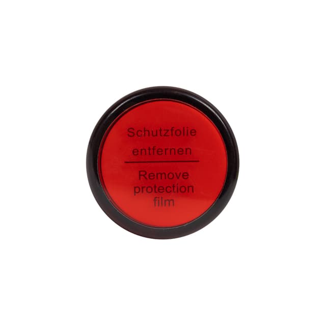 Лампа светодиодная, Deluxe, AD16-22D, (красная), АС 230V