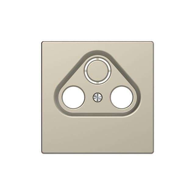 Центральная накладка, MERTEN, MTN4123-6033, D-Life TV розетки, 2/3 отверстий сахара