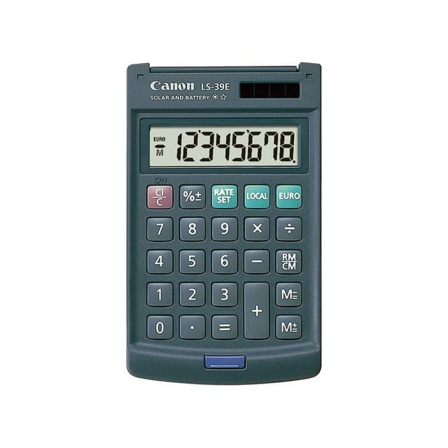Калькулятор, Canon, LS-39E DBL, 4046A014AC