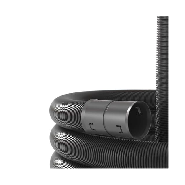 Труба ПНД гибкая двустенная, DKC, 151950, д.50мм, 100м, цвет чёрный