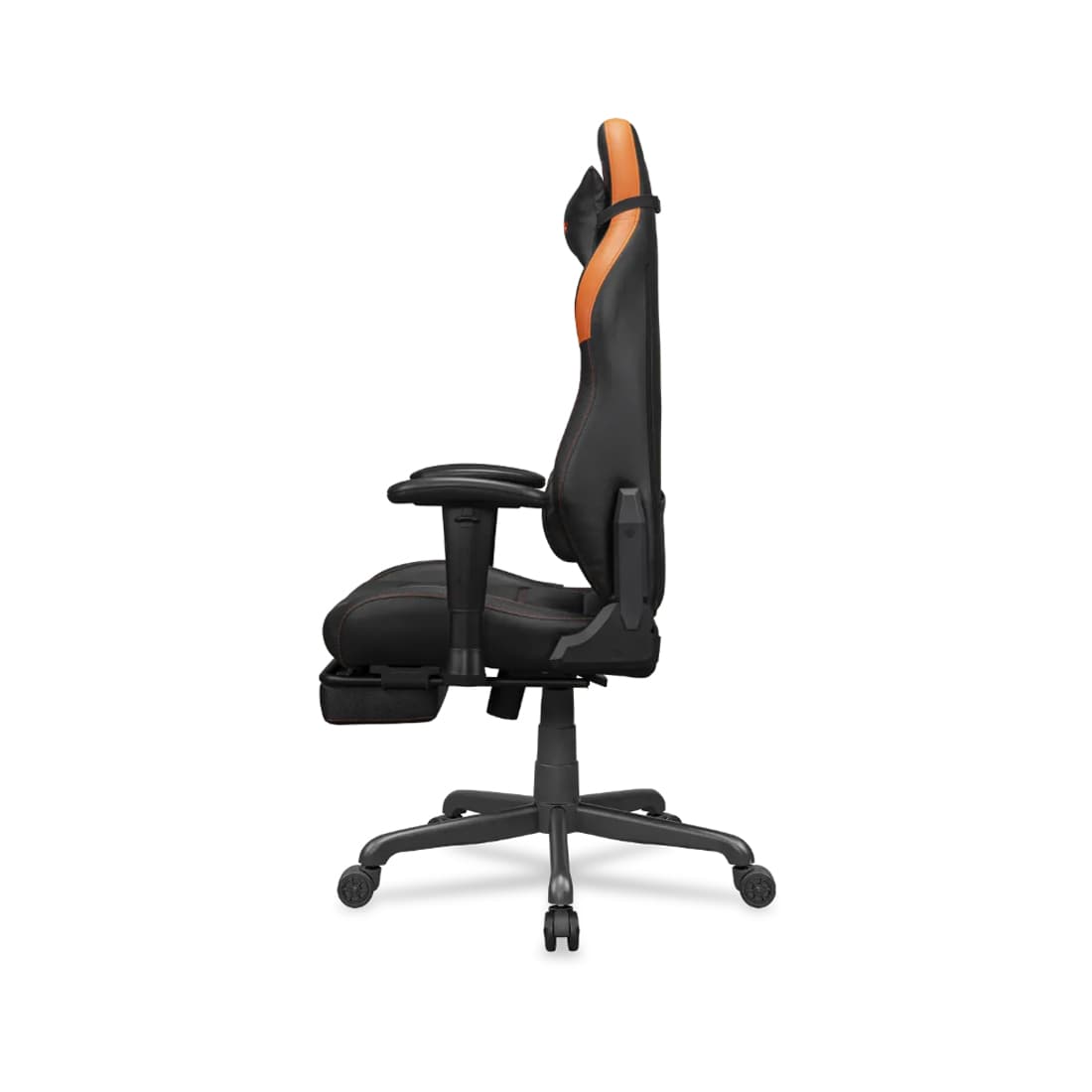 Игровое компьютерное кресло, Cougar, Explore Neo, Искусственная кожа PU AIR, (Ш)57*(Г)51*(В)129,5 (138,5) см, Чёрно-Оранжевый