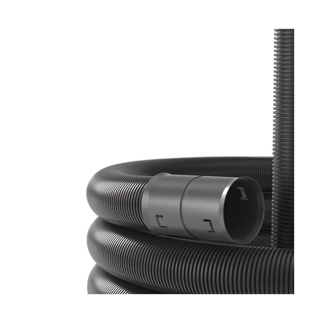 Труба ПНД гибкая двустенная для кабельной канализации, DKC, 121911A, д.110мм с протяжкой, SN8, 500Н, в бухте 50м, цвет черный