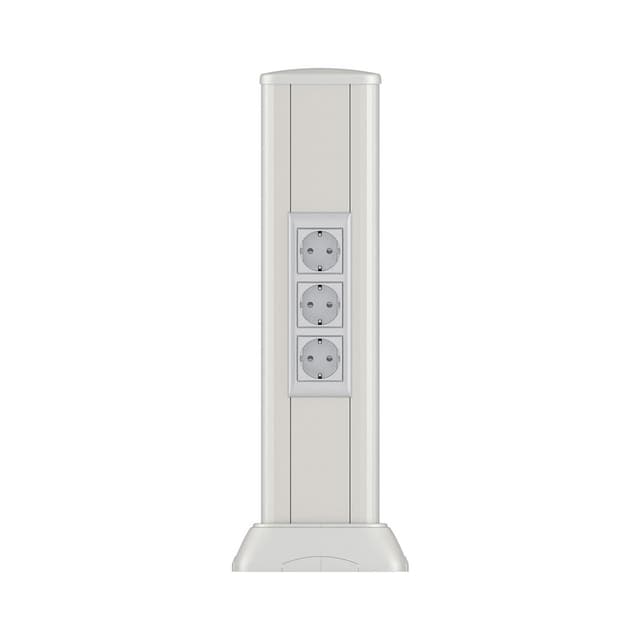 Алюминиевая колонна, DKC, 19551, 0.5м светло-серебристый металлик