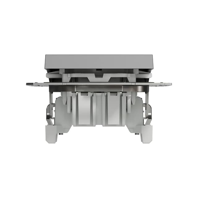 Переключатель одноклавишный, SE, EPH0400171, Asfora механизм антрацит