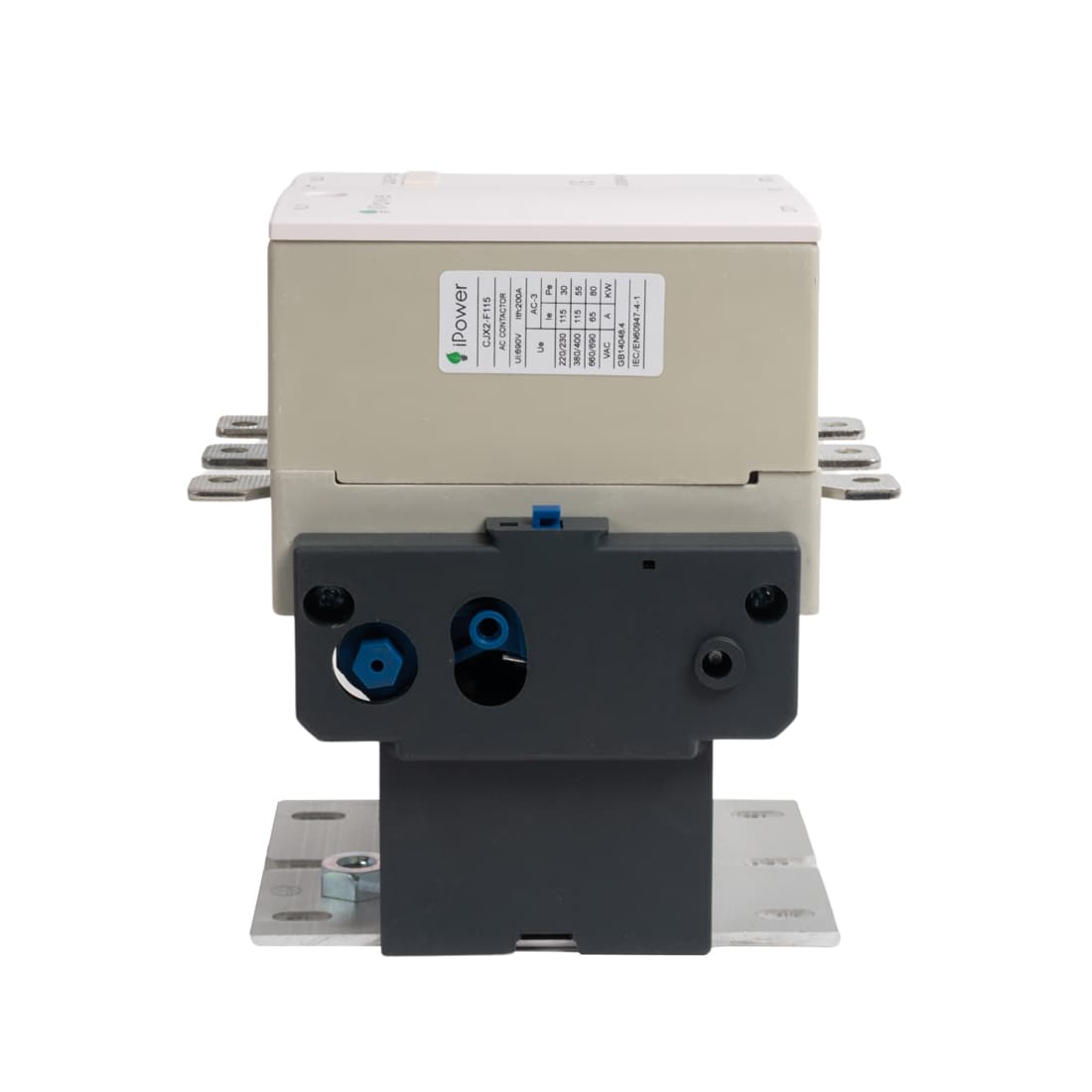 Контактор, iPower, CJX2-F 115A AC 380V, (аналог КТИ-5115)