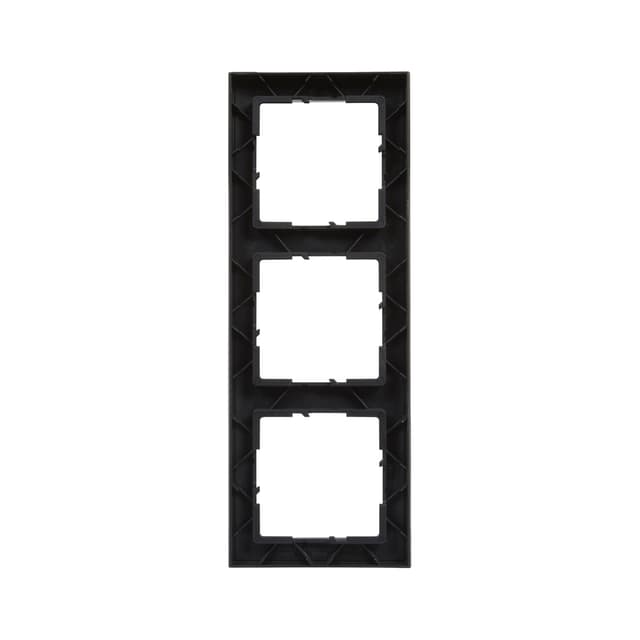 Рамка декор. универсальная 3-постовая, Legrand Suno, 721523, Антрацит
