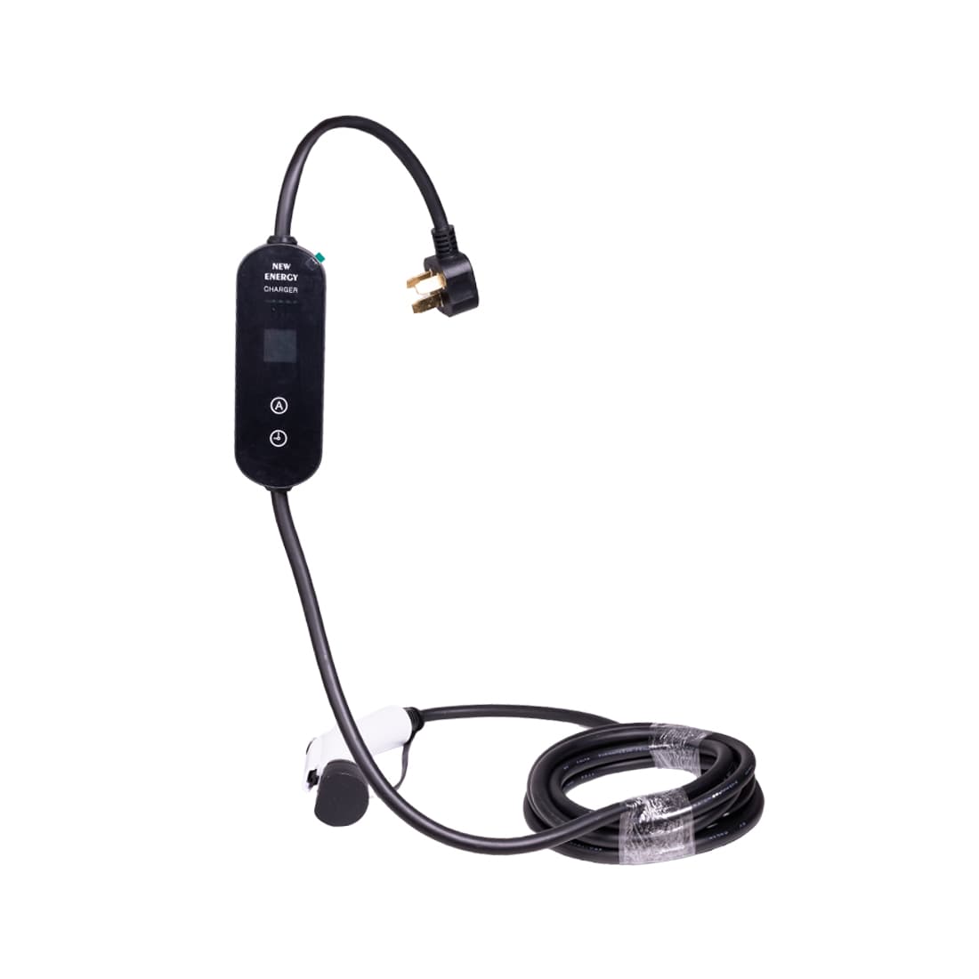 Автомобильная зарядное устройство, SVC, AC GB/T - 7кВт , Мощность: 7000Вт, Выходное напряжение: 400В, Максимальный ток: 32А, Тип разъема для зарядки: GB/T кабель, Длина кабеля: 3 м, LED- индикаторы, Защита от перегрева, перегрузки, короткого замыкания, Габариты Ш*В*Г: 75*200*190,50 (мм)